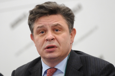 Pavel Teplukhin: "I think Russian business has a unique opportunity: It is able and willing to go global and has a good chance of doing so." Source: ITAR-TASS 