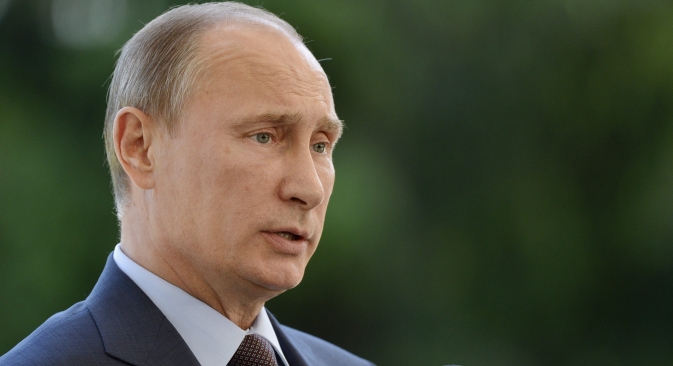 El presidente ruso Vladímir Putin ha hecho las declaraciones en su visita a Finlandia. Fuente: AP.