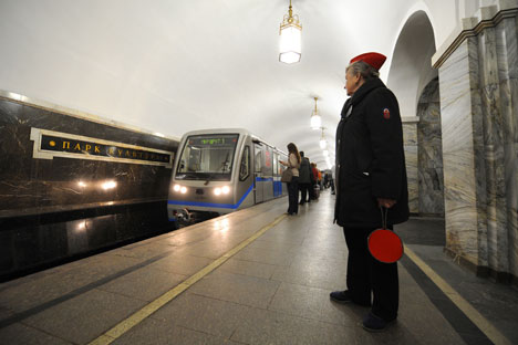 Moscow’s metro is the third busiest in the world, after Tokyo and Seoul. Source: ITAR-TASS