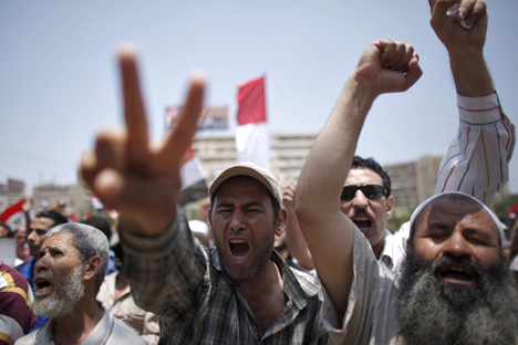 In Egypt, political Islam, with the Muslim Brotherhood as its face, is suffering a crushing defeat. Source: Reuters