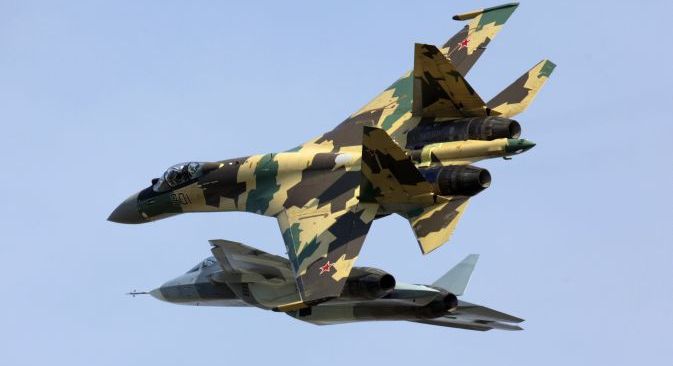 T-50 will replace MiG-29 and Su-27 ﬁghter jets in the Russian Air Force. Source: ITAR-TASS