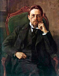 Retrato de Anton Pavlovitch Tchekhov (1898). Foto: wikipedia.org