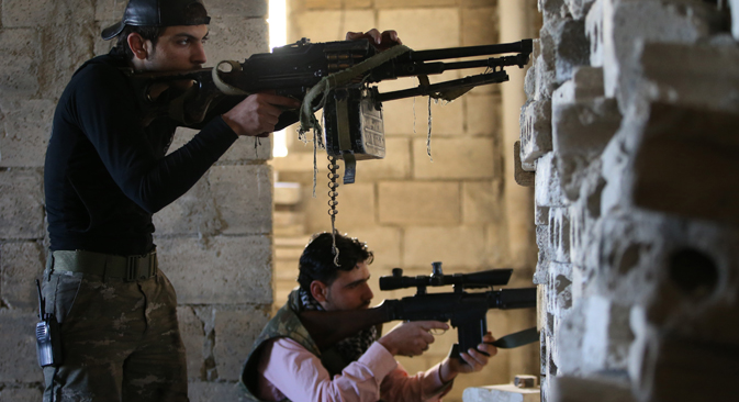 The Russian Foreign Ministry has announced that Chechen natives are fighting on the side of the Syrian opposition. Source: AP