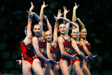 More than 4th minutes performing in Barcelona made Russian Team world champions. Source: Reuters