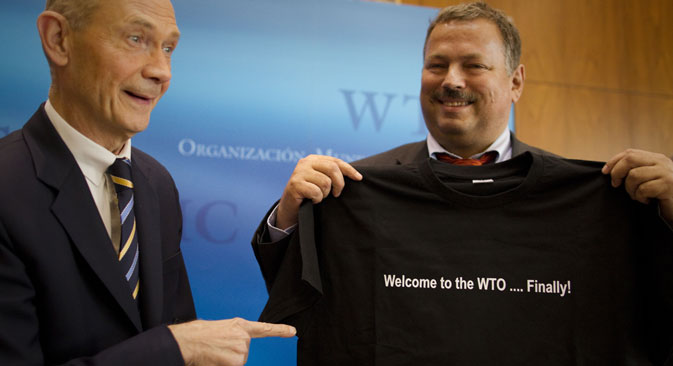Bis alle Unternehmen Vorteile von Russlands WTO-Beitritt spüren, könnte es noch bis 2017 dauern. Foto: AP