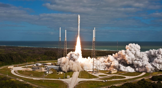 Atlas V rockets have used Russian RD-180 engines since 1996. Source: Press Photo / NASA