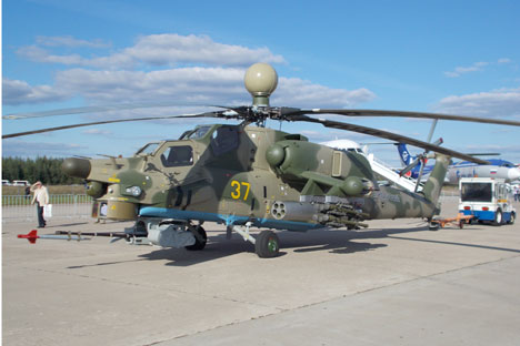 The Mi-28N Night Hunter helicopter. Source: Boris Egorov
