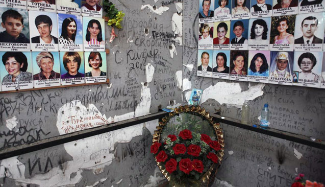 The memorial in the Secondary School in Beslan. Source: Robert Neu 