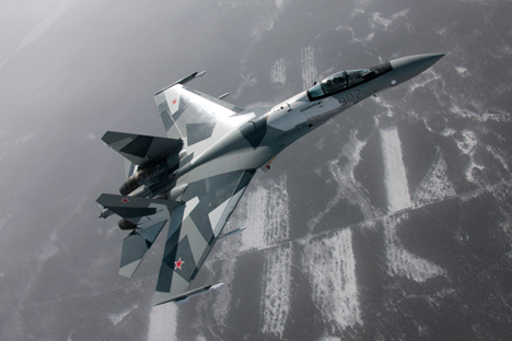 The Russian air force is due to receive 48 Su-35S aircraft before the end of 2015. 