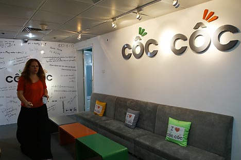 Apart from the search engine, CocCoc offers a browser for distributing the search engine, a location-based mobile application, and a real-time bidding advertising system. Source: AP