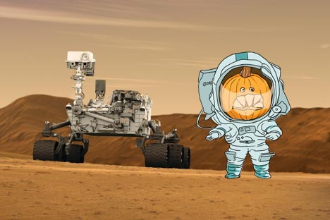 Russian-made instrument DAN will help Curiosity find life in Mars. Source: NASA / Сollage by Natalya Mikhailenko