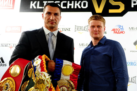 For Klitschko, this will be the second time he enters the boxing ring in 2013. The last fight for the Russian boxer was in May. Source: ITAR-TASS.