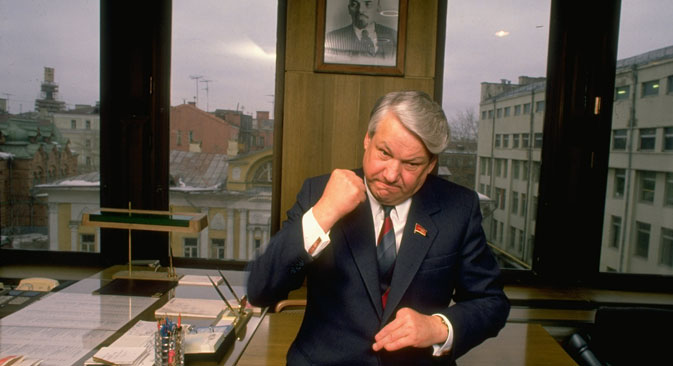 Russia's first President Boris Yeltsin. Source: Getty Images / Photobank
