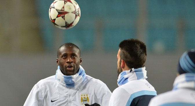 Toure, a native of Ivory Coast, complained he heard racist taunts and monkey chants from CSKA fans.