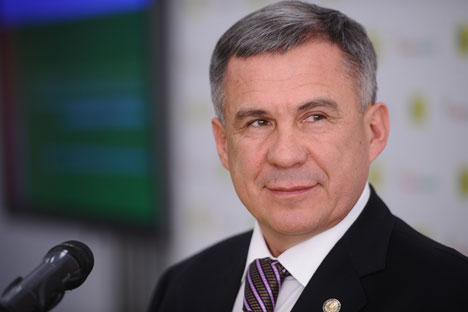 The president of Tatarstan Rustam Minnikhanov. Source: Press photo