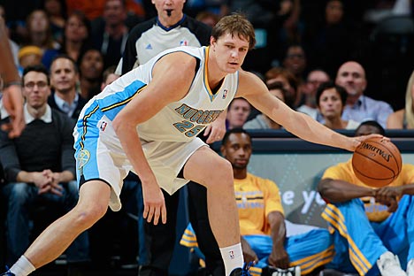 Timofey Mozgov likely to become center of (more) attention with Nuggets –  The Denver Post