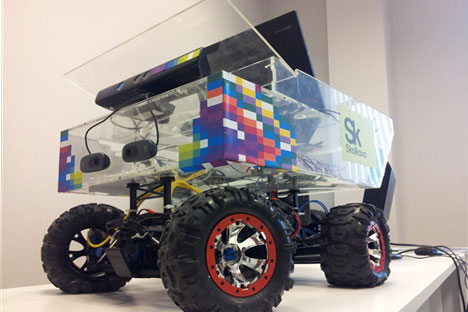 RoboCV creates quick-thinking robots and plans to produce a driverless car in 10 years. Source: Press Photo / Skolkovo