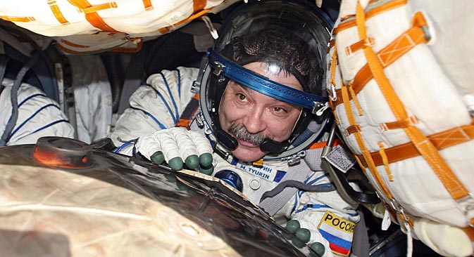  Сosmonaut Mikhail Tyurin: I have not seen any UFOs in space. Source: AP