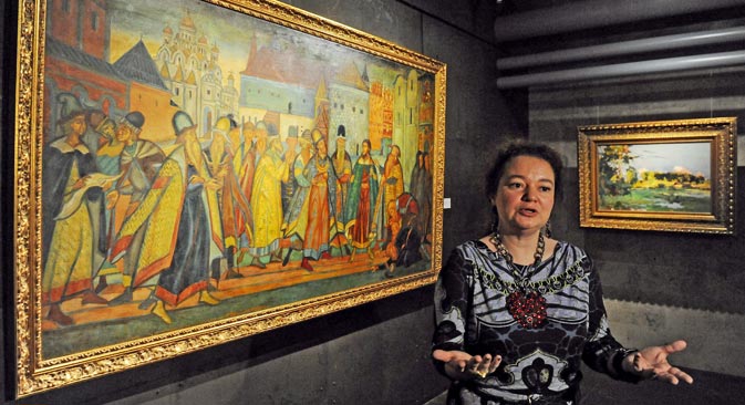 Catherine McDougall: "For me, art is something that you can bring into your world and live with." Source: Kommersant