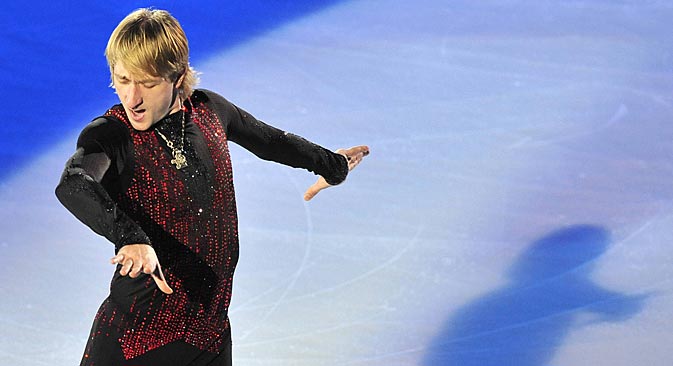 Plushenko: "You need to start up lower to reach the top purpose - the fourth Olympics." Source: Imago / Legion media
