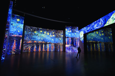 A multimedia exhibition "Van Gogh: Revived paintings" will open in the ARTPLAY gallery. Source: Press Photo