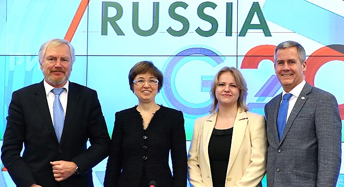 Russia passed the torch of the G20 presidency to Australia on Dec. 1. Source: ITAR-TASS