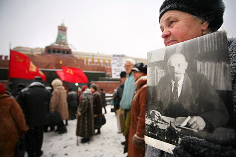40% dos russos têm uma visão positiva de Lênin Foto: AFP / East News