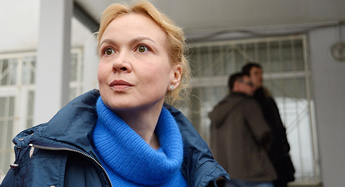 The court banned Aksana Panova from working in the media business for two years. Source: ITAR-TASS