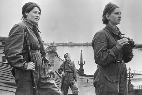 70 years since the breakthrough of the Siege of Leningrad. Source: RIA Novosti