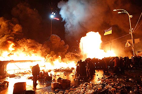 Ukraine is turning into the civil war. Source: Reuters