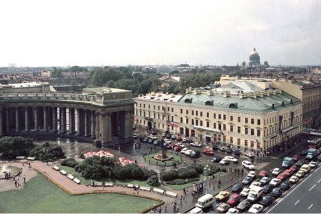The former residence for Kazan Cathedral clergy was renovated and updated into a business development. Source: Studio 44