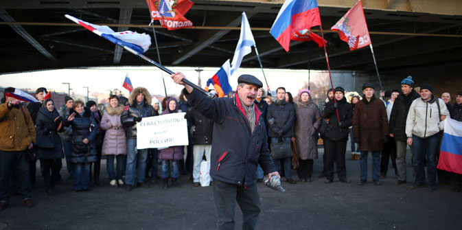 The anti-war rally was held in Moscow on March 2. Source: ITAR-TASS