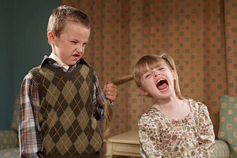 10 percent of children are the initiators of aggression. Source: Getty Images / Fotobank
