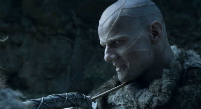 Styr Kolokolnikov, leader of the Thennes, screenshot from Game of Throns, season 4. Source: HBO