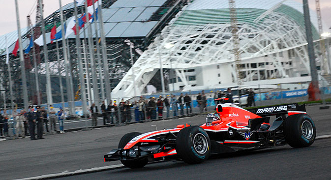 Formula-1 Grand Prix set for Sochi in October 2014. Source: ITAR-TASS