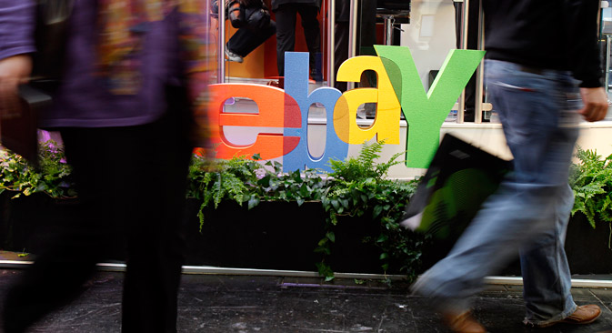 Russian post and eBay are teaming up to improve delivery times and service. Source: Reuters