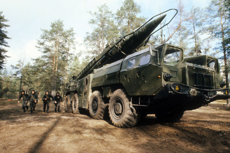 R-17 na região de Leningrado, em 1982 Foto: ITAR-TASS