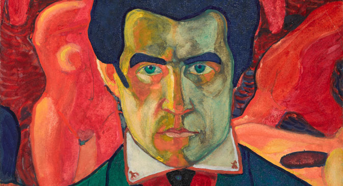 Self Portrait 1908-1910 Source: State Tretyakov Gallery, Moscow