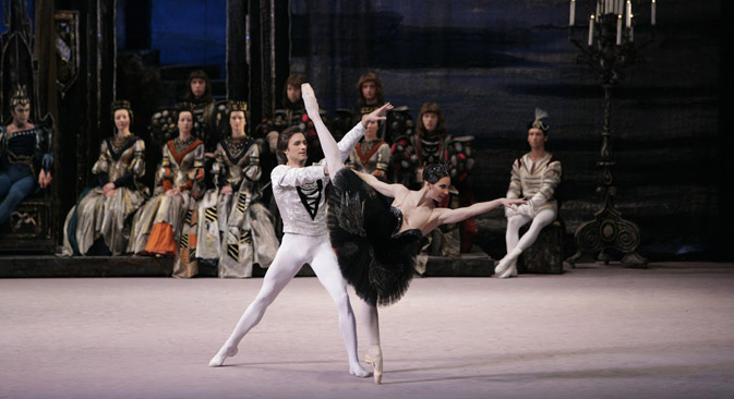 The Bolshoi’s production of Swan Lake incorporates choreography by Marius Petipa, Lev Ivanov, and Alexander Gorsky. Source: Press Photo