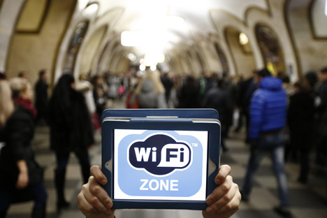 The Wi-Fi connection provider would have to collect the user’s full name and passport information, and would have to store the data for six months. Source: ITAR-TASS