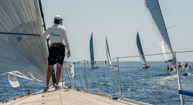 The Swan 60 Class World Cup is a part of the famous Copa del Rey Regatta in Mallorca. Source: Andrey Sheremetev