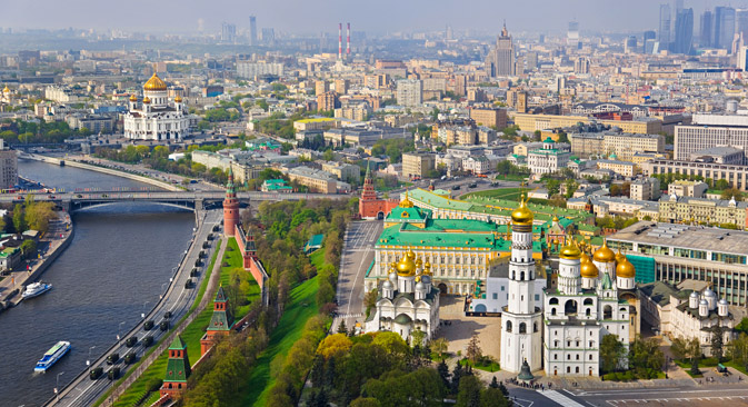 The Kremlin is the heart of Moscow. Source:  Shutterstock 