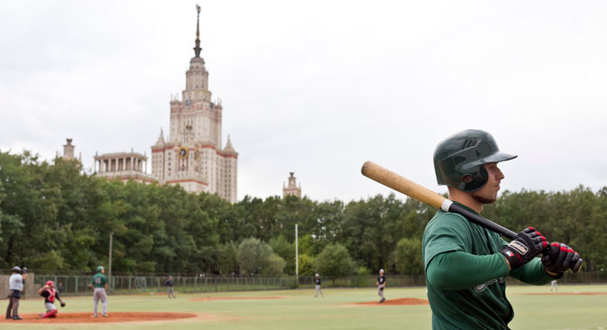 Moscow's Green Sox are regulars in the Russian championship games. Source: Mark Boyarsky