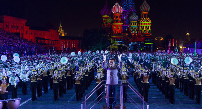 The festival culminated in a joint performance by all its participants. Source: Sergei Mikheev / RG