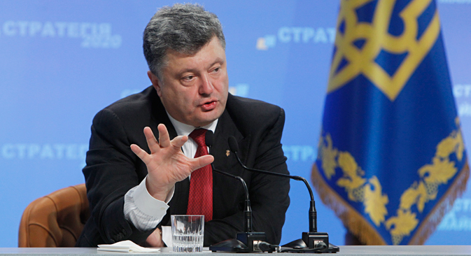 Ukrainian President Petro Poroshenko. Source: Reuters