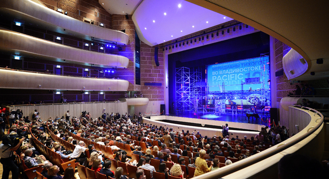 The closing ceremony of the 12th International Film Festival "Pacific Meridian" in Vladivostok. Source: ITAR-TASS
