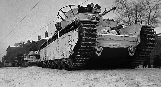 Soviet heavy tank T 35, 1941. Source: TASS