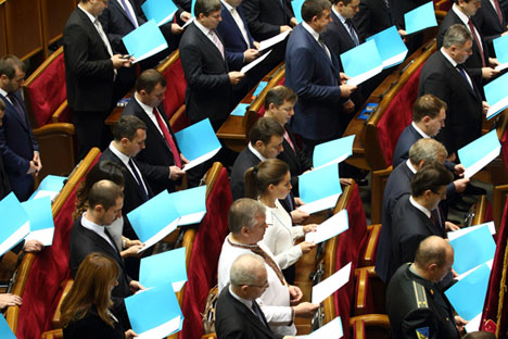 Ukrainian Parliament (Rada). Source: Photoxpress