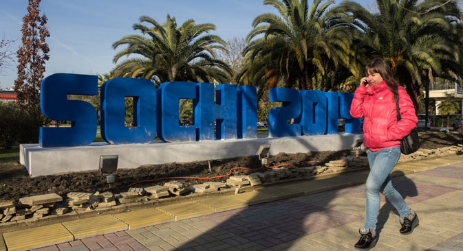 Sochi is a tourist hotspot the equal of anything in Europe. Source: Mikhail Mokrushin / RIA Novosti