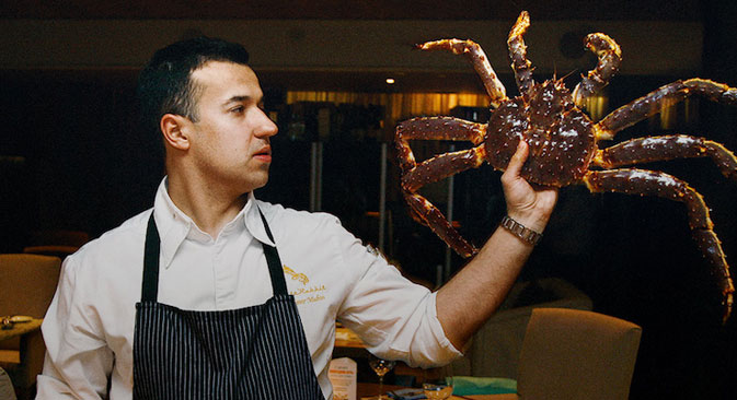 Vladimir Mukhin, the owner and head chef of Moscow’s trendy White Rabbit restaurant. Source: Press photo